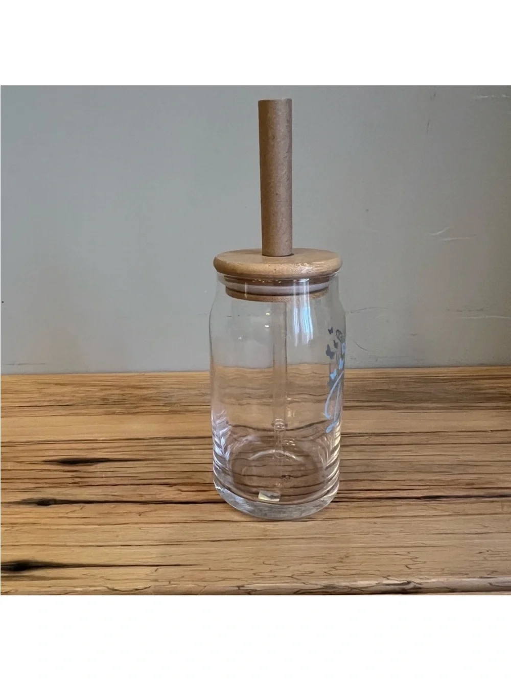 Dolly ‘Raised On Dolly' 16oz Glass Tumbler With Lid And Straw
